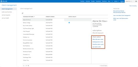 microsoft partner portal office 365.
